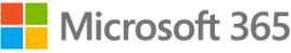 Microsoft 365 intranet integrations logo featuring the colorful four-square Windows icon alongside the Microsoft 365 wordmark in dark gray.