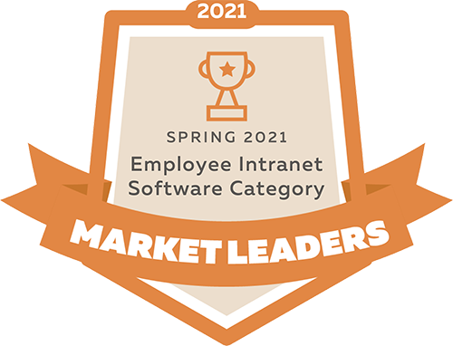 Featured customers Market leader 2021 award image.