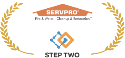 SERVPRO Step Two award image.