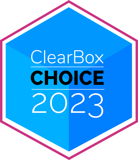 ClearBox award image.