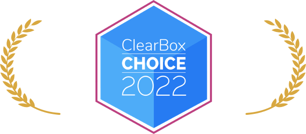 Clearbox Choice award 2022.