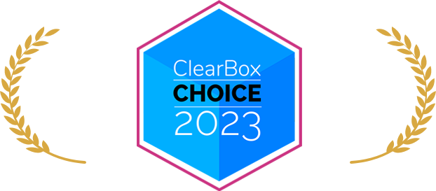Clearbox Choice award 2023.