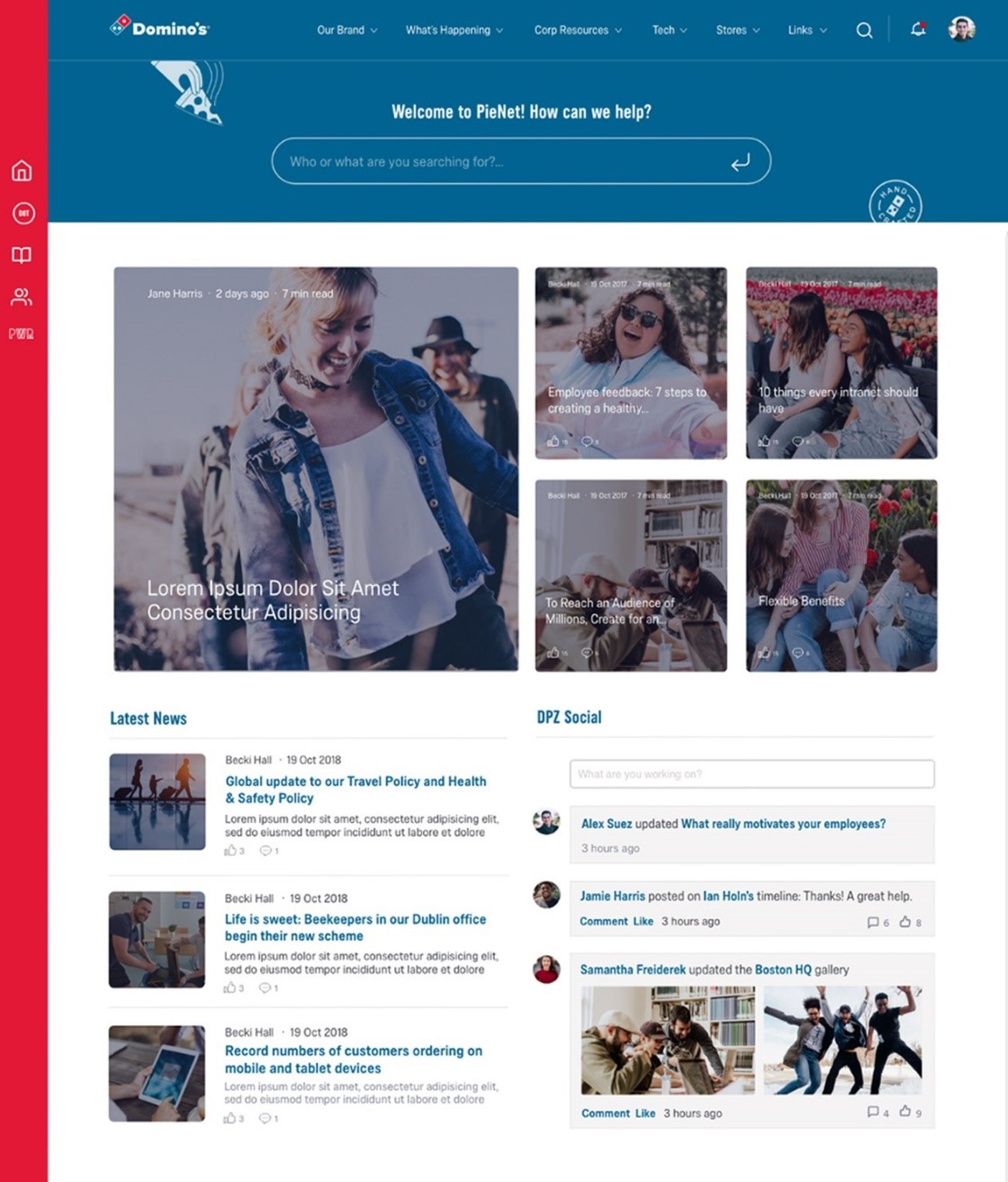 Retail Intranet | Interact software