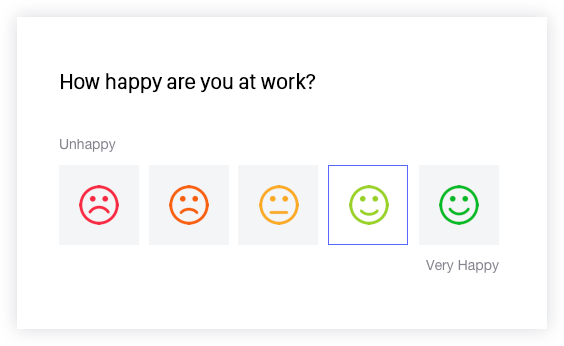 Pulse Survey Emojis sscreenshot