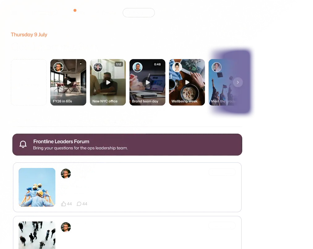 The Interact intranet
