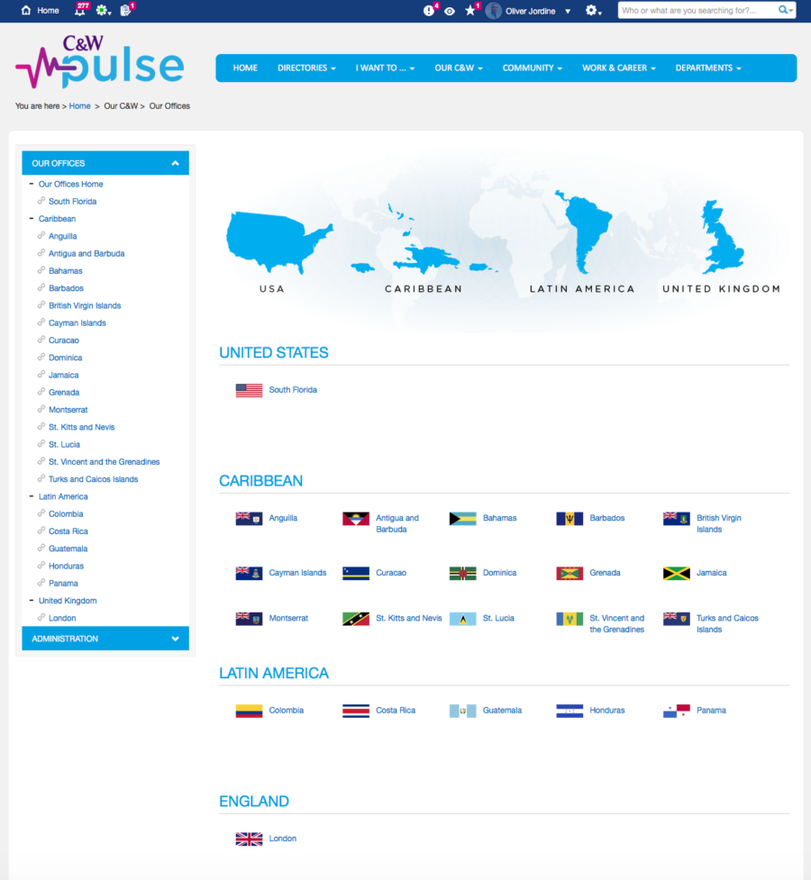 cable wireless intranet