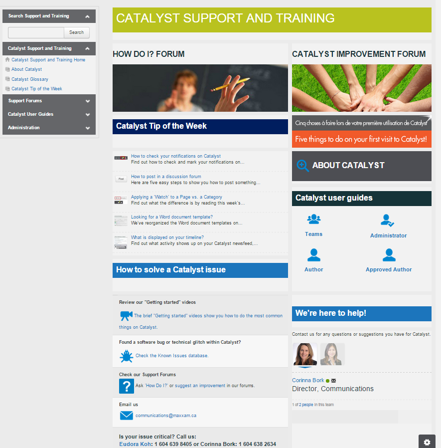 12 intranet best practice ingredients to ignite your internal communications support & training area