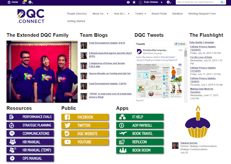 Tired of SharePoint? You are not alone!_ DQC homepage