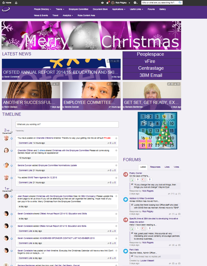How to engage employees in the countdown to Christmas_3BM homepage