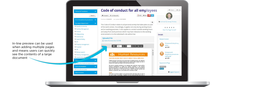 7 ways to manage and display your intranet content_Enable feedback_2