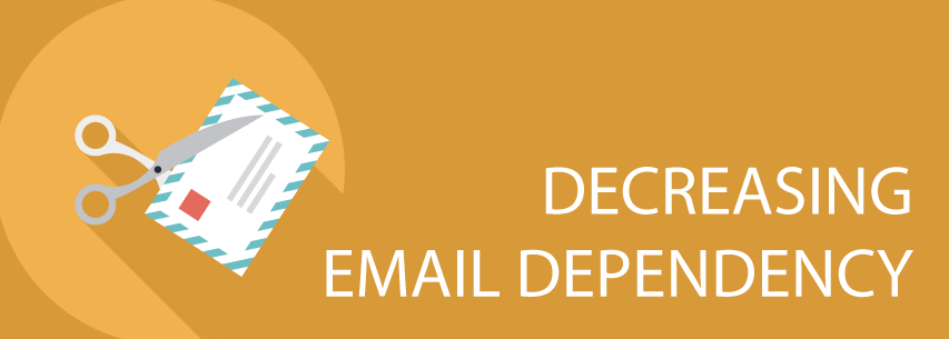 business email decreasing dependency
