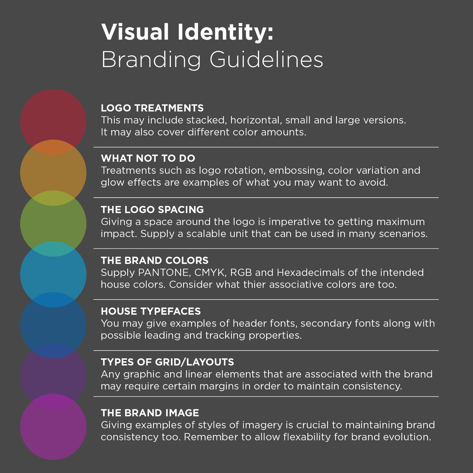 internal comms ideas visual identity