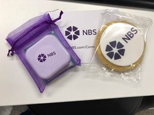 NBS intranet launch goodies