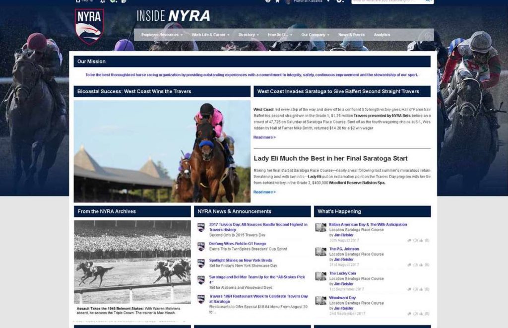New York Racing - NYRA screenshot