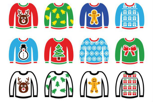 Christmas jumpers for charity