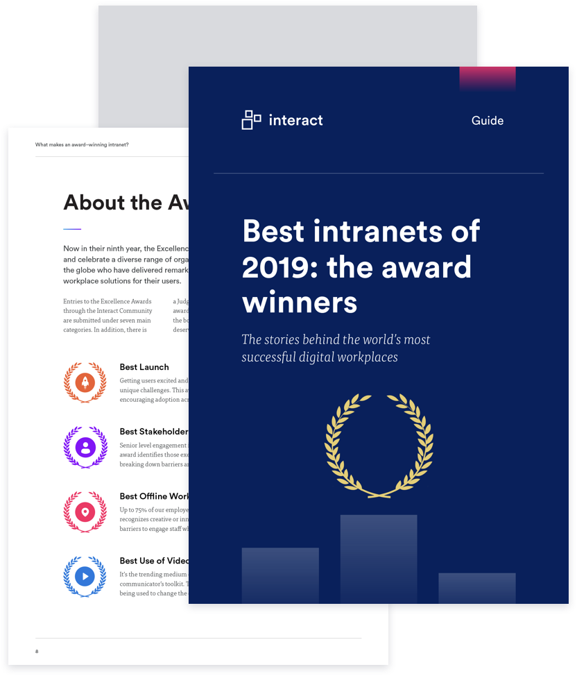 Best intranets of 2019: the award winners