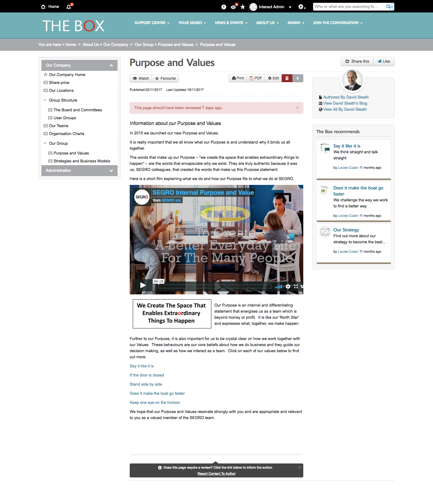 9 things your company intranet must do
