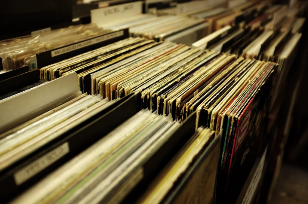 vinyl record collection