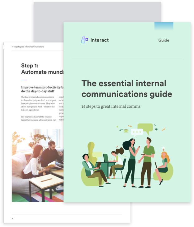 8 internal comms ideas your employees will love | Interact Software