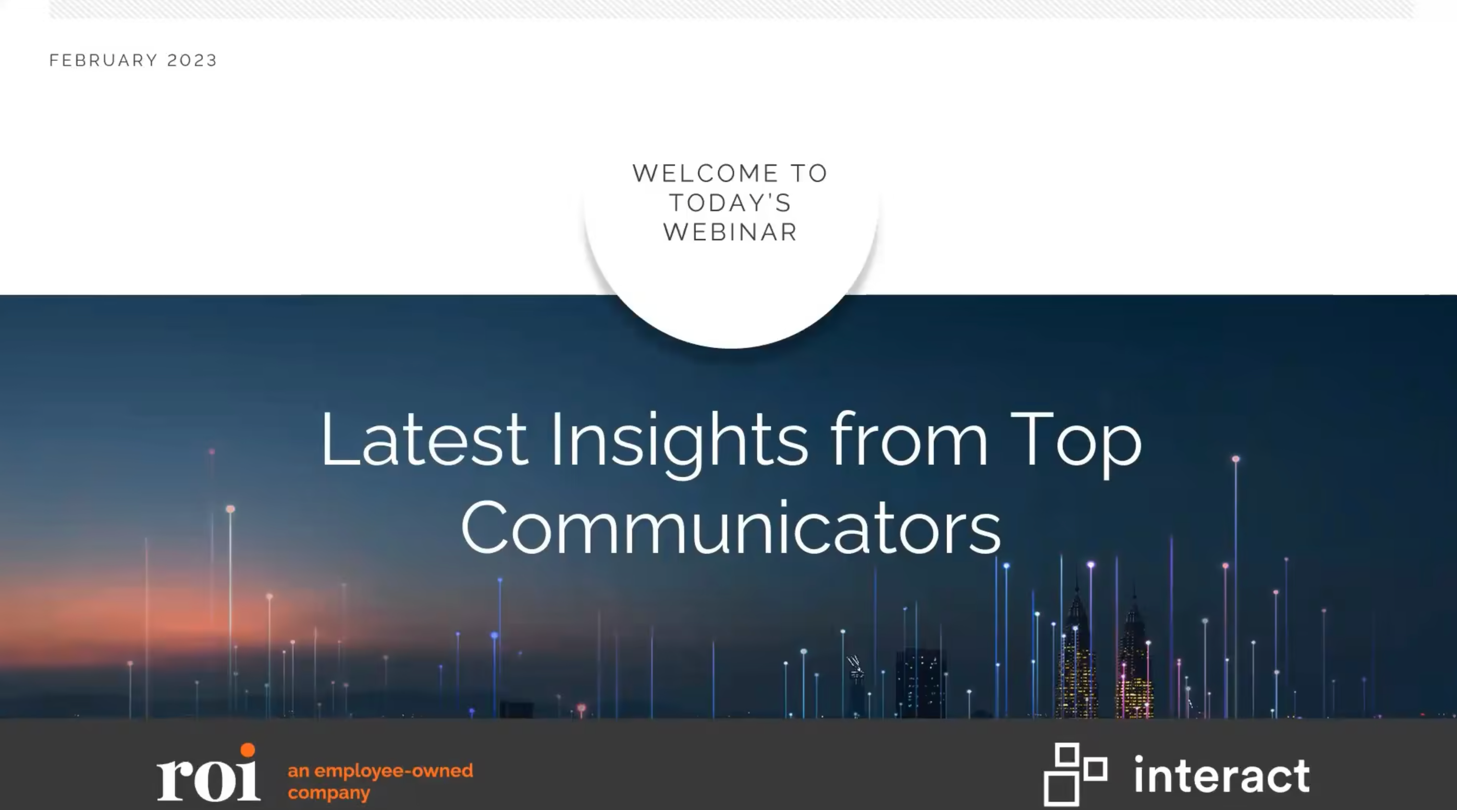 Thumbnail for Insights from top communicators on the IC landscape