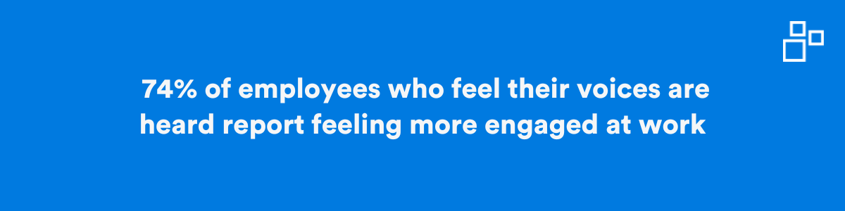 Quote: Feeling heard and employee engagement
