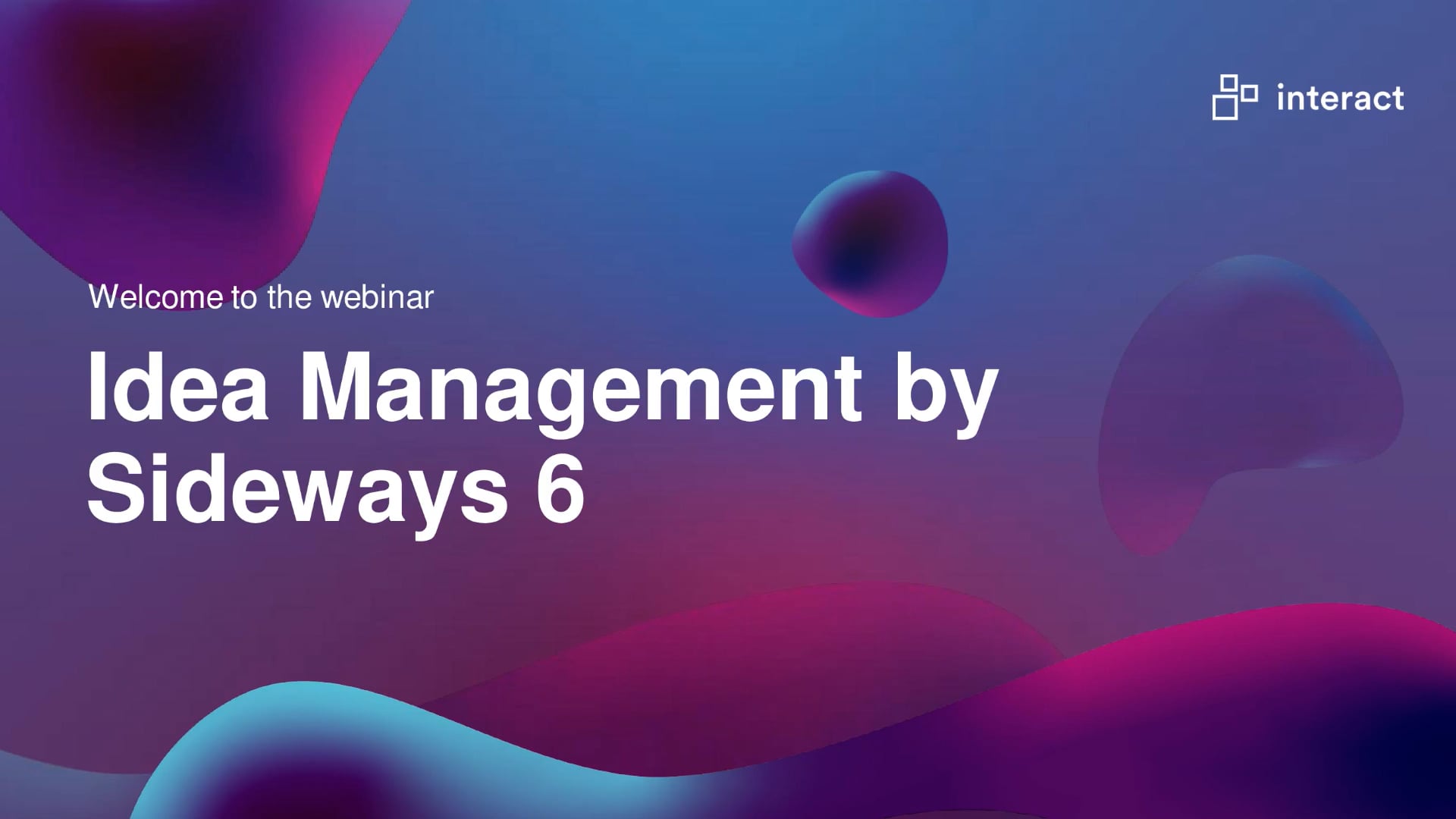 Thumbnail for Idea Management – Live Demo and Q&A