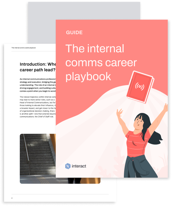 Get your free internal comms career playbook