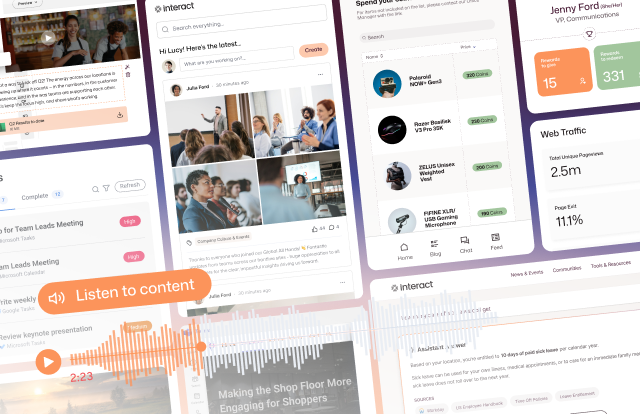 Thumbnail for Interact Expands its Employee Experience Platform with New AI‑Native Features and Workday Integration