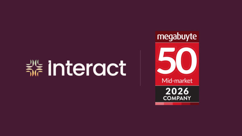 Thumbnail for Interact Software recognized as Best Performing Company in Human Capital Management at the 2026 Megabuyte50 awards
