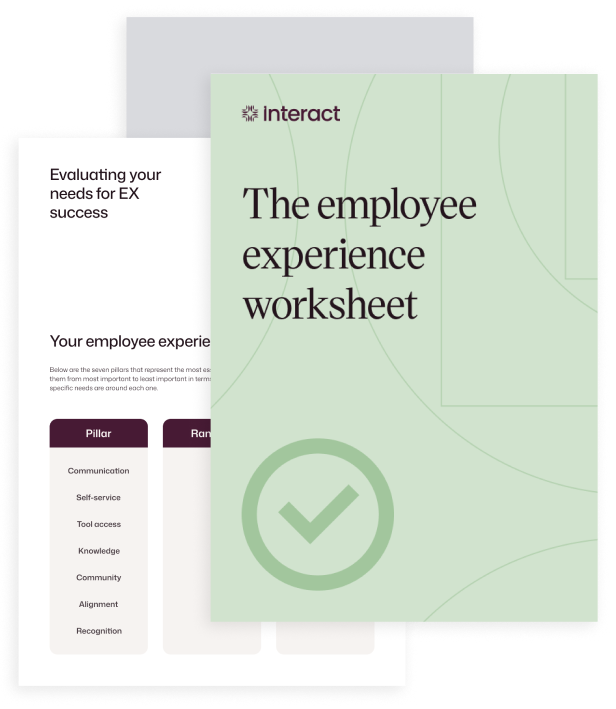 The employee experience worksheet