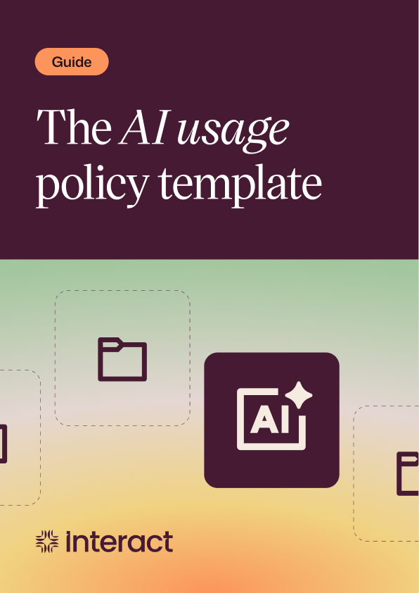 Thumbnail for AI usage policy template