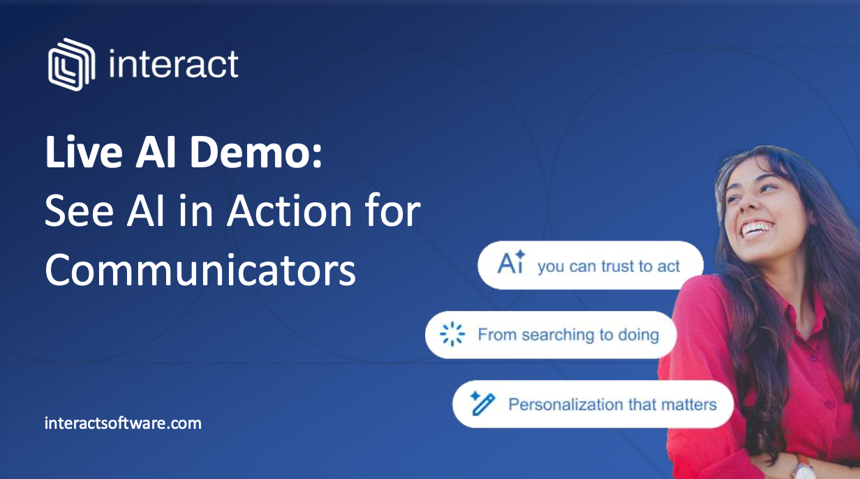 Thumbnail for Live AI demo: see AI in action for communicators