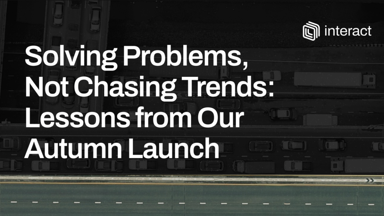 Featured image for Solving Problems, Not Chasing Trends: Lessons from Our Autumn Launch