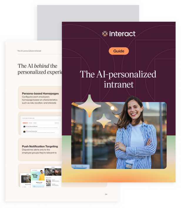 The AI-personalized intranet