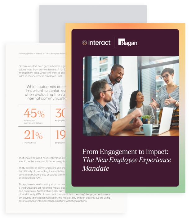 Interact x Ragan's 2026 internal comms research