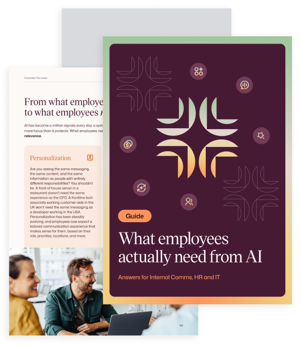 What employees actually need from AI: AI that actually gets work done